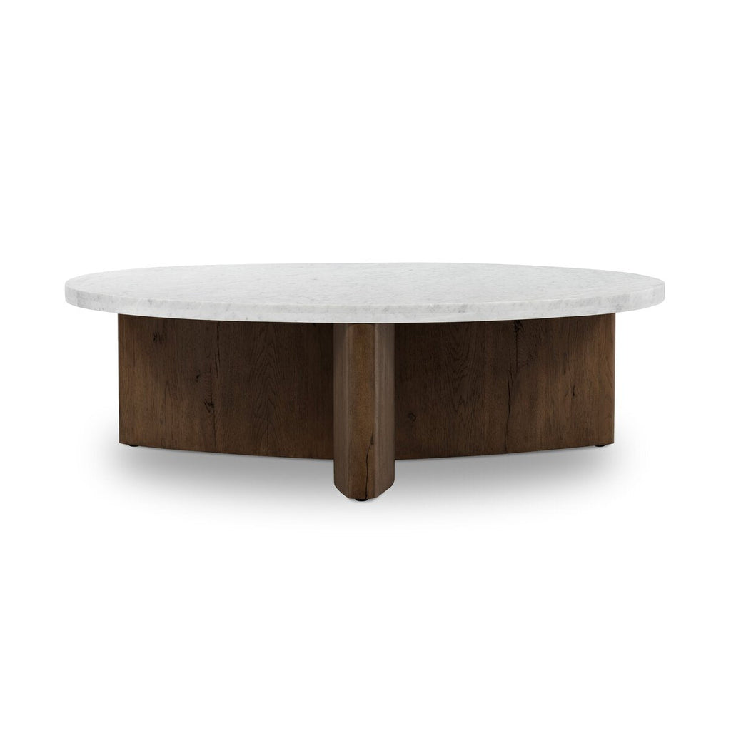 Marble Top Circular Coffee Table - Sage InteriorsFour Handscoffee table