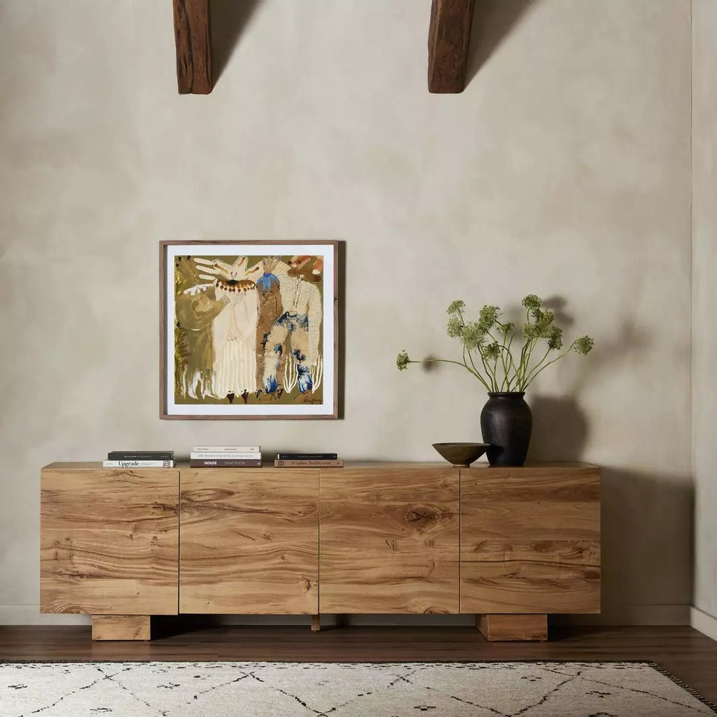 Mariana Sideboard, Natural Reclaimed French Oak - Sage InteriorsFour Handssideboard