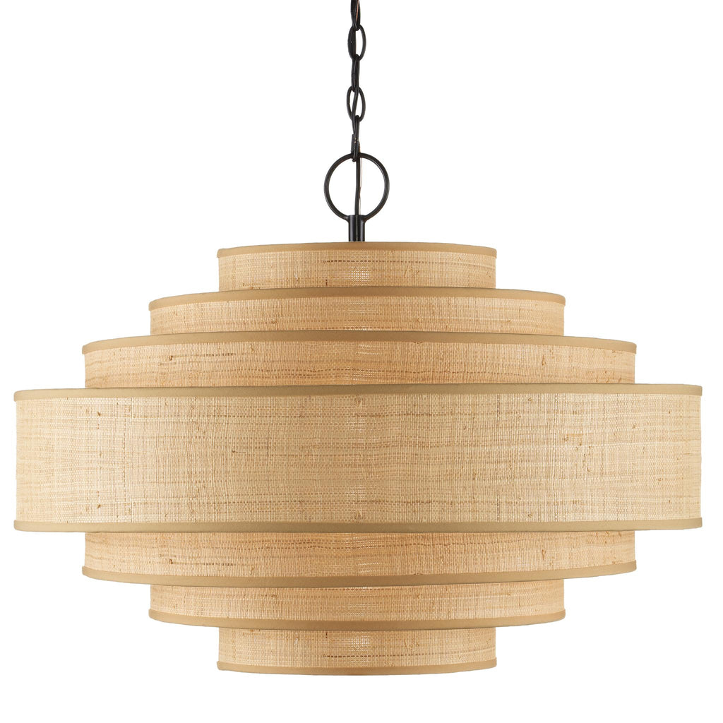 Maura Natural Chandelier - Sage InteriorsCurrey and CompanyChandelier