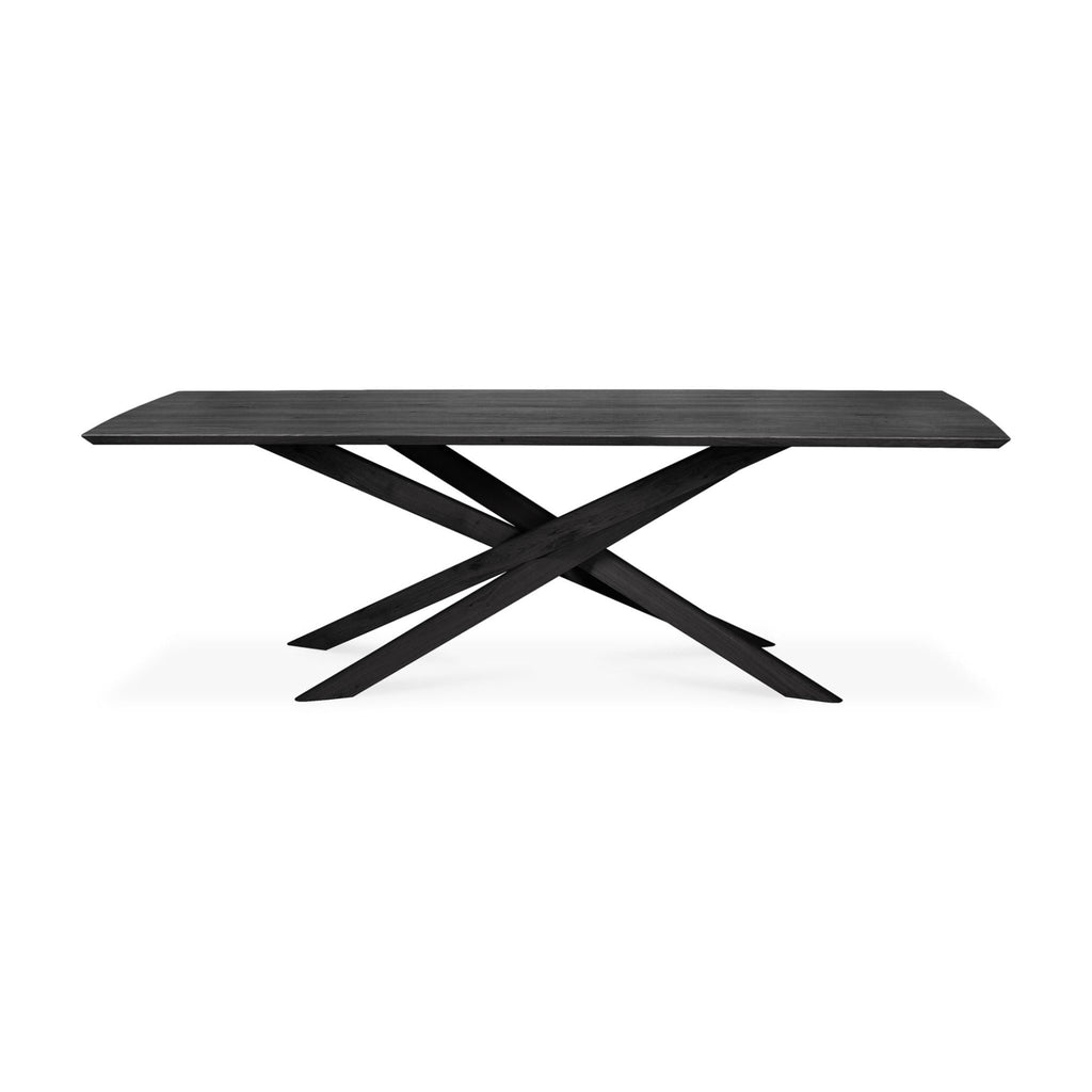 Mikado Dining Table, Oak Black - Sage InteriorsEthnicraftDining Table