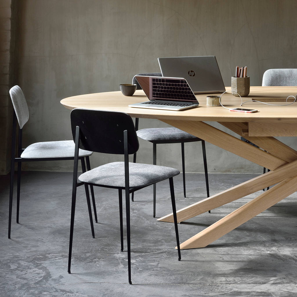 Mikado Meeting Table, Oak - Sage InteriorsEthnicraft