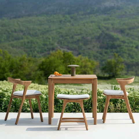 Mini Bok Outdoor Dining Table, Teak - Sage InteriorsEthnicraftDining Table