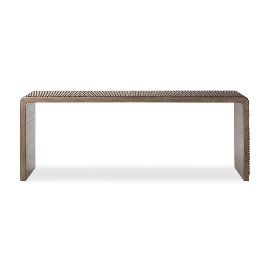 MInimalist Reeding Console Table - Sage InteriorsFour Handstable