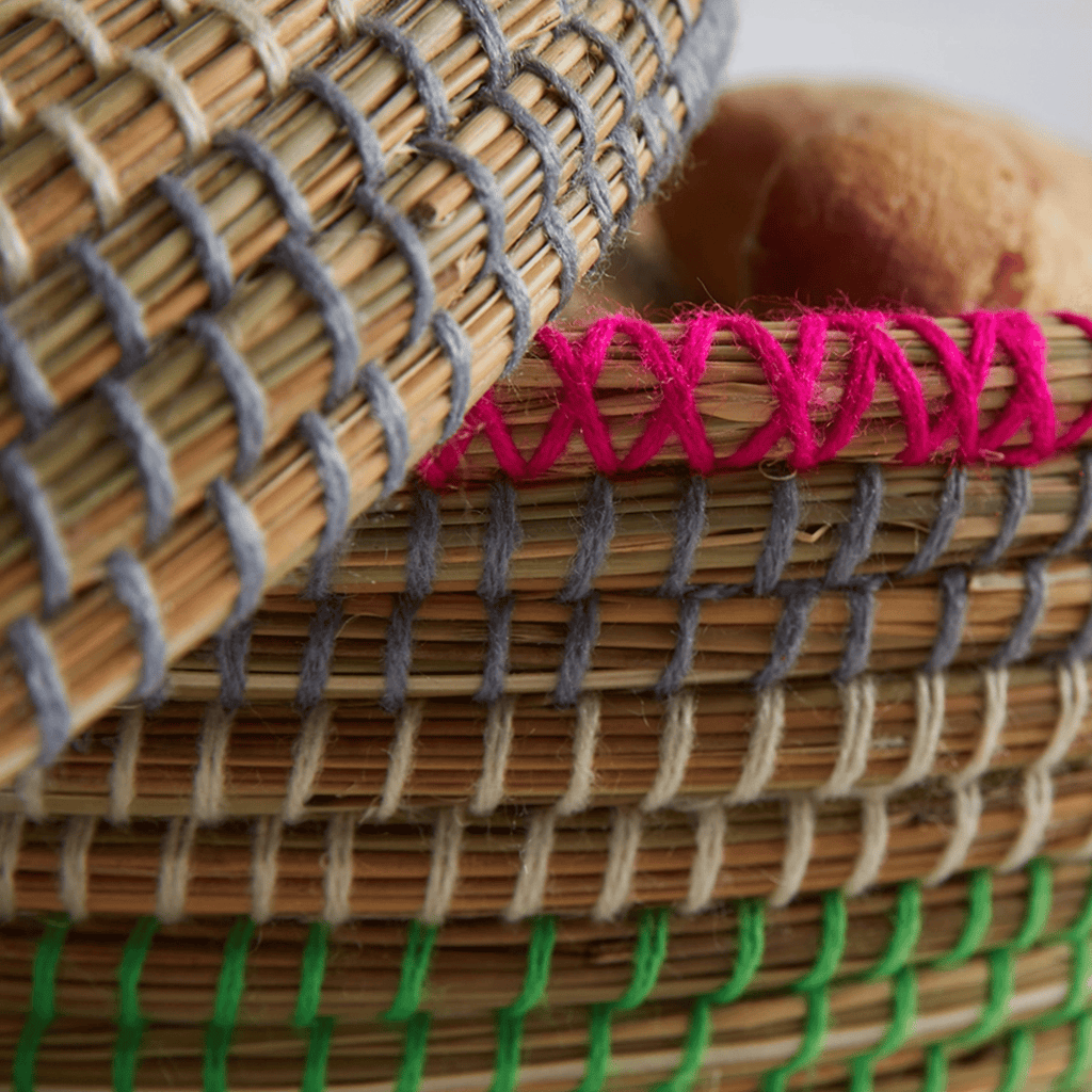 Moroccan Bread Basket with Domed Lid - Sage Interiorsverve cultureDecor