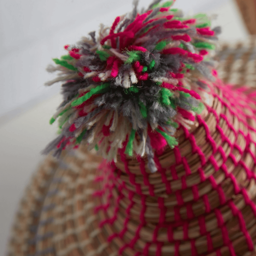 Moroccan Bread Basket with Domed Lid - Sage Interiorsverve cultureDecor