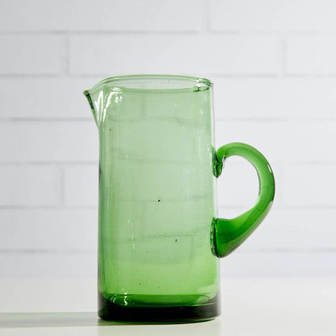 Moroccan Green Cone Jug - Sage Interiorsverve culture