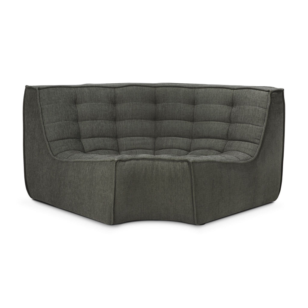 N701 Sofa - Rounded Corner - Sage Interiorsethnicraft