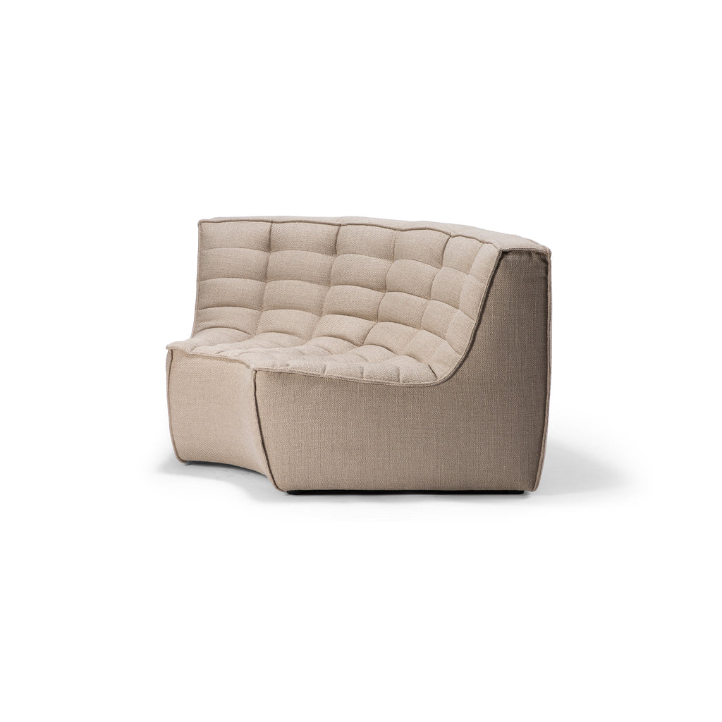 N701 Sofa - Rounded Corner - Sage Interiorsethnicraft