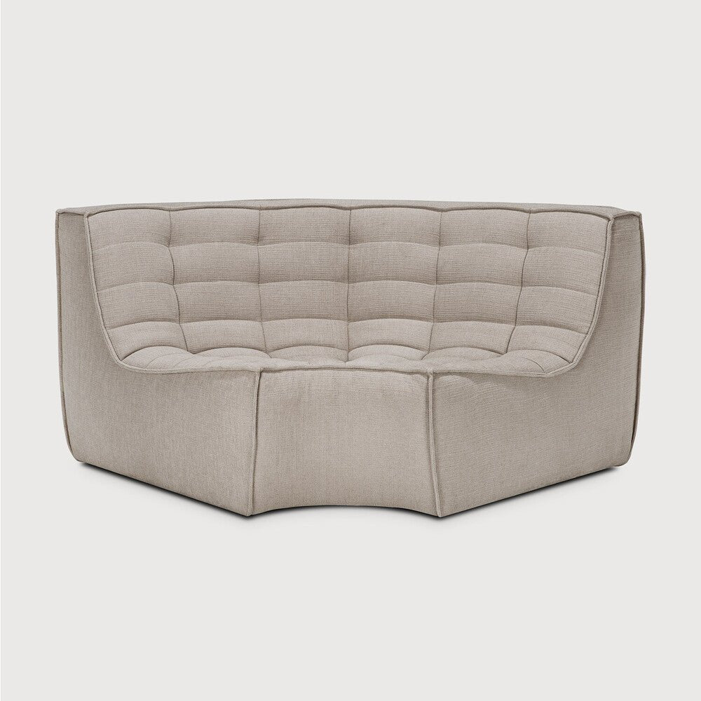 N701 Sofa - Rounded Corner - Sage Interiorsethnicraft