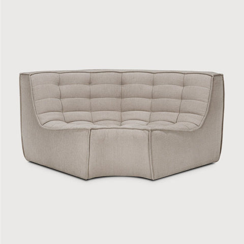 N701 Sofa - Rounded Corner - Sage Interiorsethnicraft