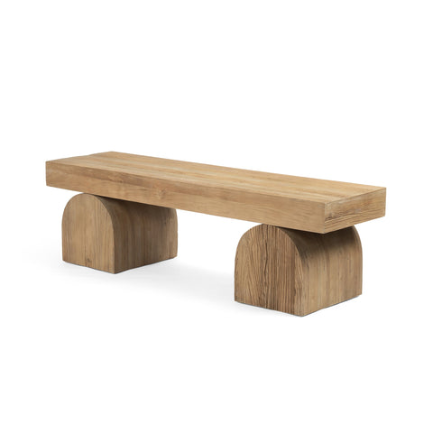 Natural Arc Bench - Sage InteriorsFH