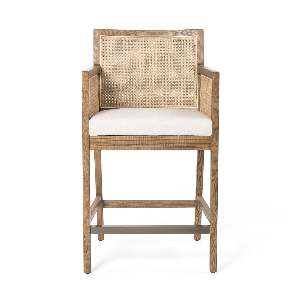 Natural Cane Counter Stool - Sage InteriorsFH