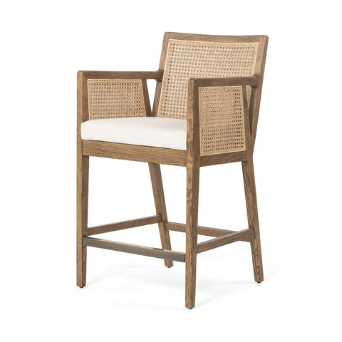 Natural Cane Counter Stool - Sage InteriorsFH