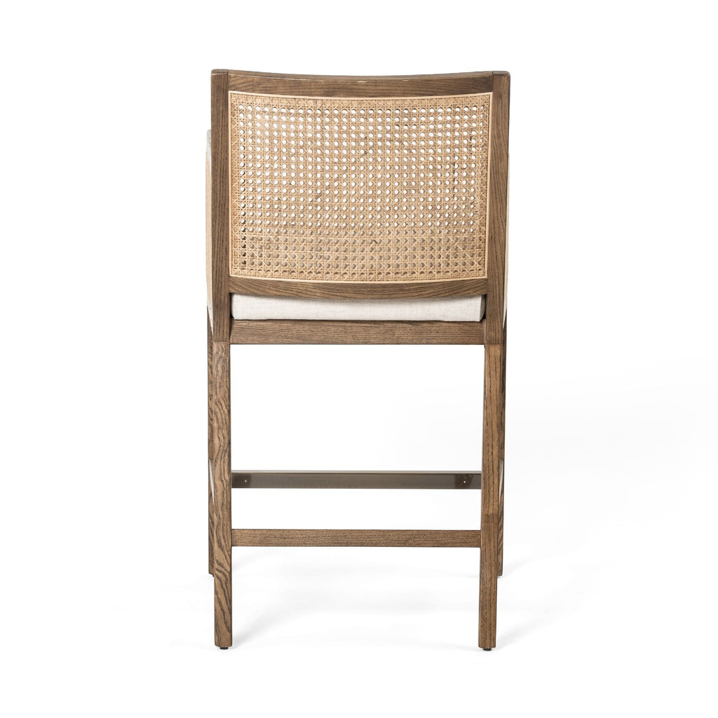 Natural Cane Counter Stool - Sage InteriorsFH