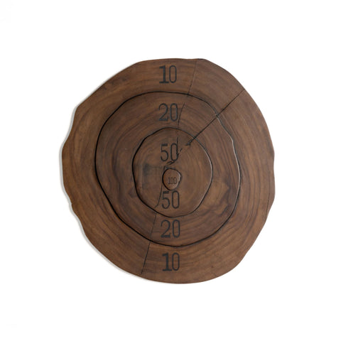 Natural Guanacaste Dart Board - Sage InteriorsFHDecor