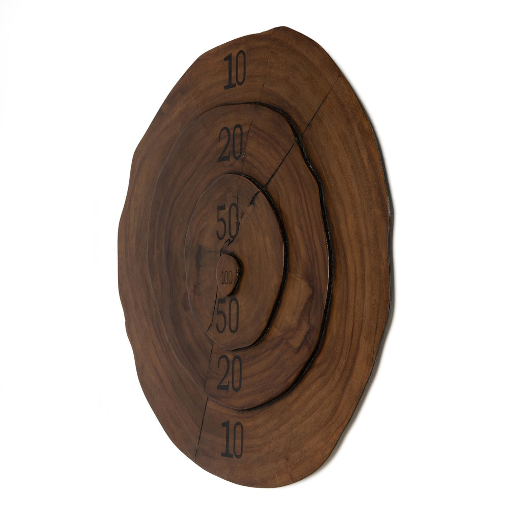 Natural Guanacaste Dart Board - Sage InteriorsFHDecor