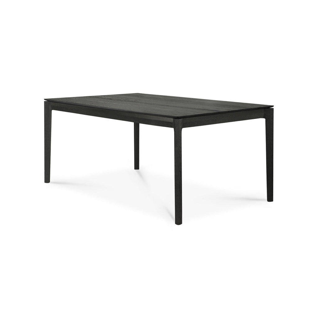 Oak Bok Black Extendable Dining Table - Sage InteriorsEthnicraftDining Table