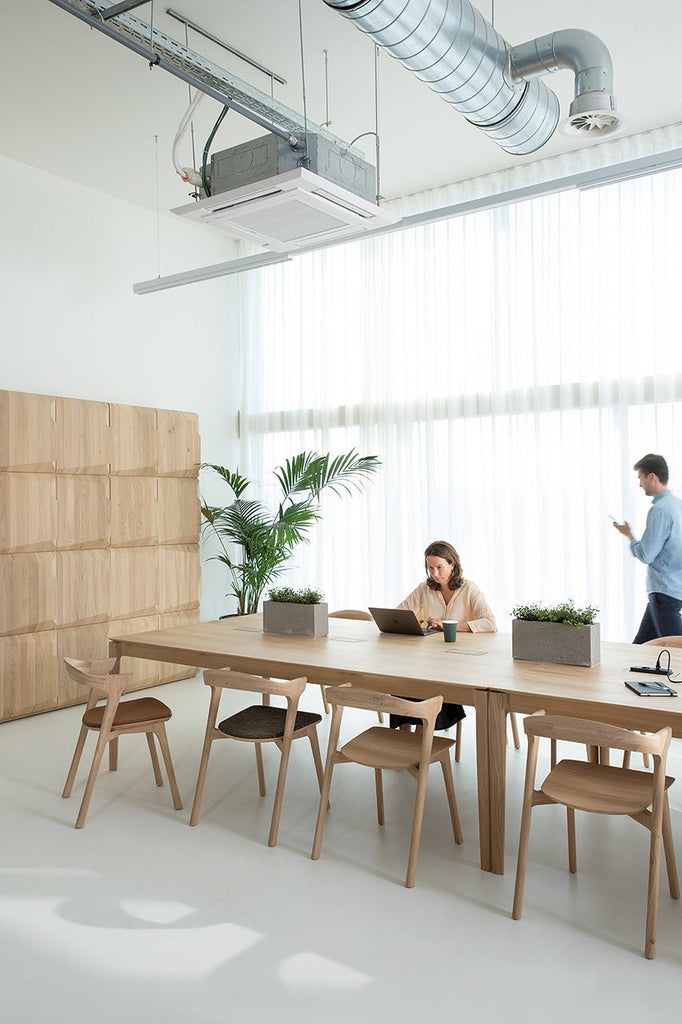 Oak Bok Cowork Desk - Sage Interiorsethnicraft