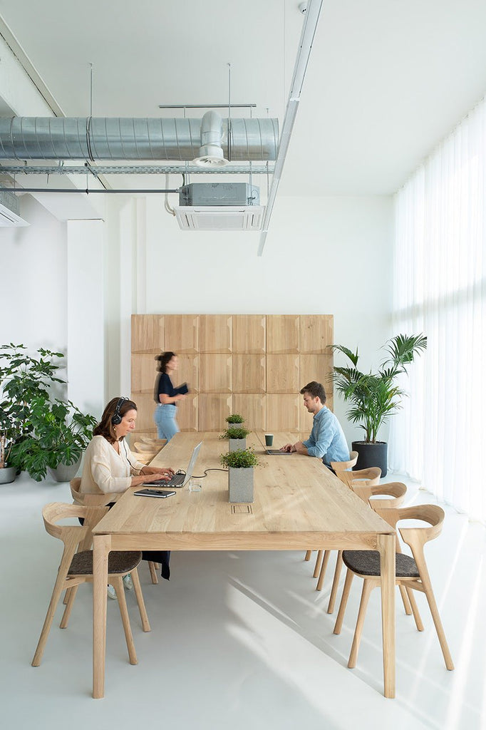 Oak Bok Cowork Desk - Sage Interiorsethnicraft