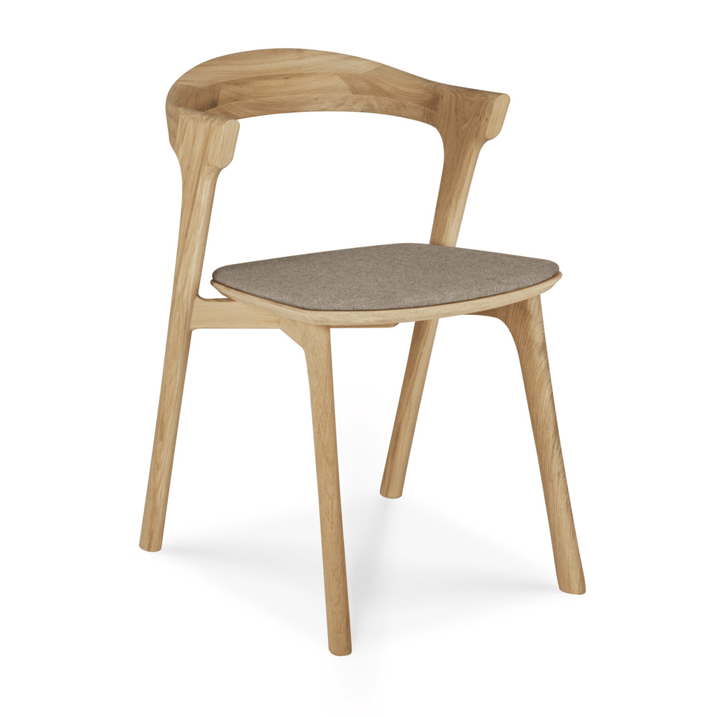 Oak Bok Upholstered Dining Chair - Sage Interiorsethnicraft