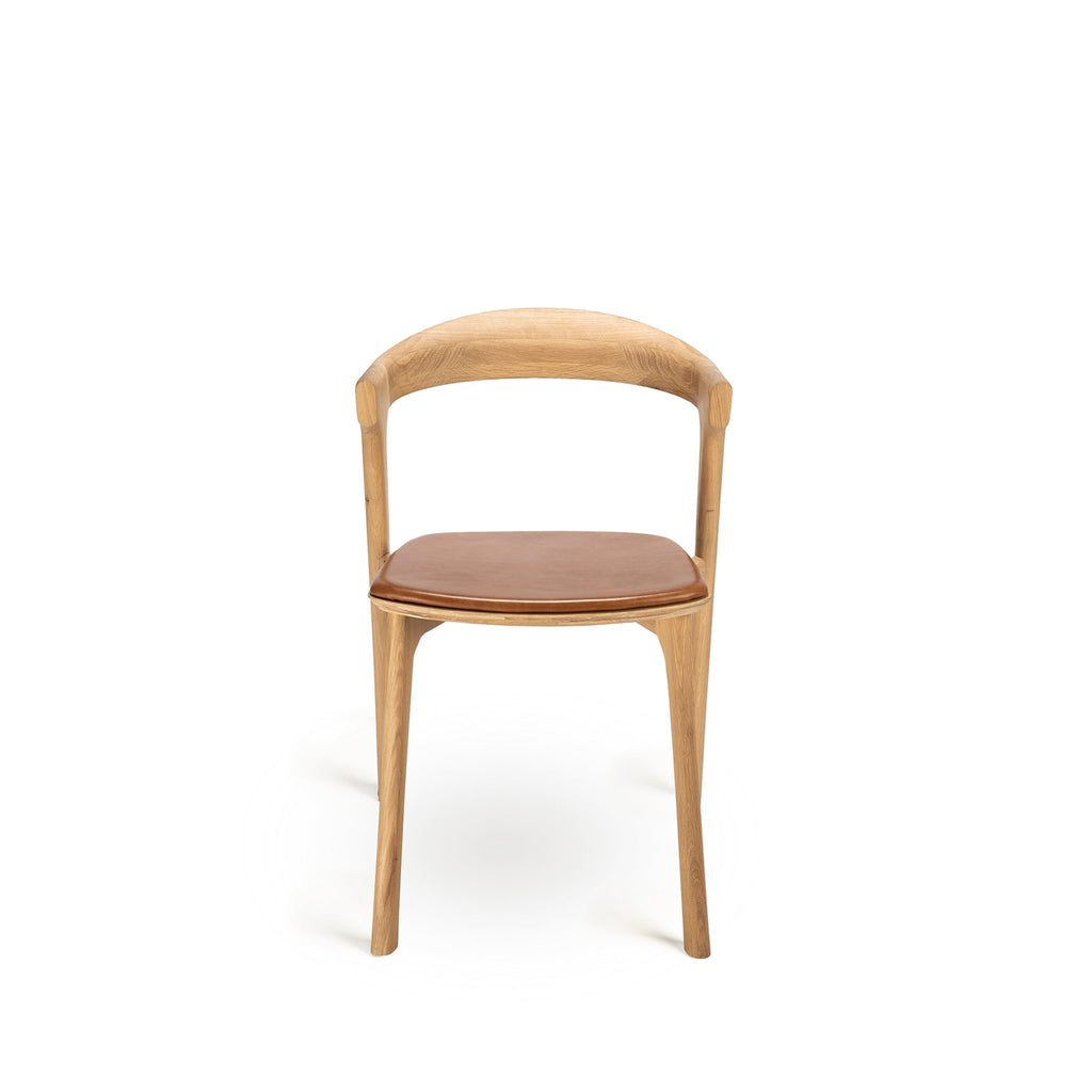 Oak Bok Upholstered Dining Chair - Sage Interiorsethnicraft