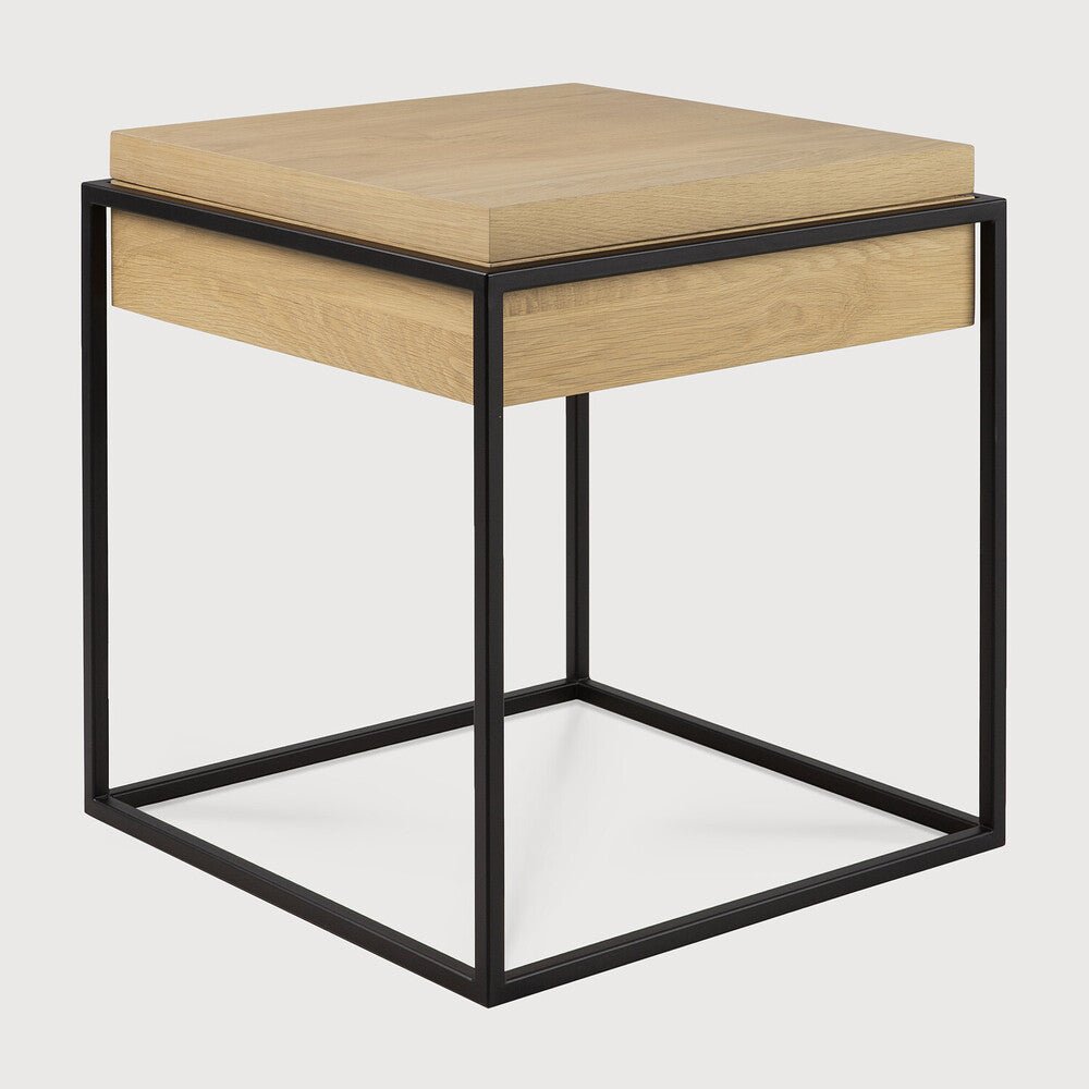 Oak Monolit Side Table - Sage InteriorsethnicraftSide Table