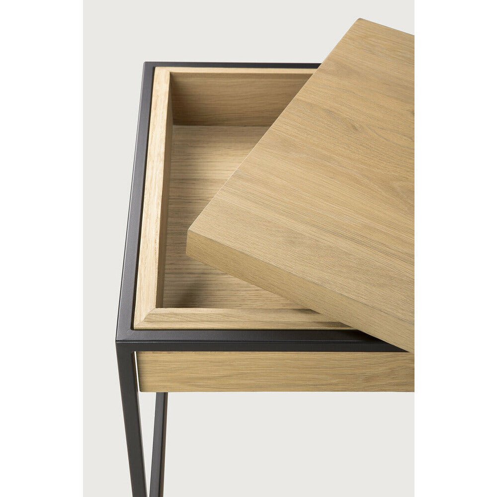 Oak Monolit Side Table - Sage InteriorsethnicraftSide Table