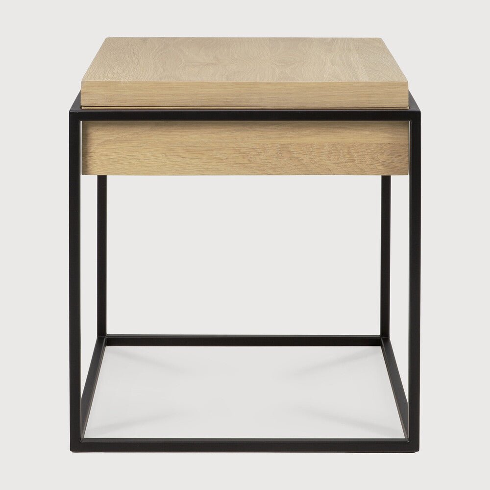 Oak Monolit Side Table - Sage InteriorsethnicraftSide Table