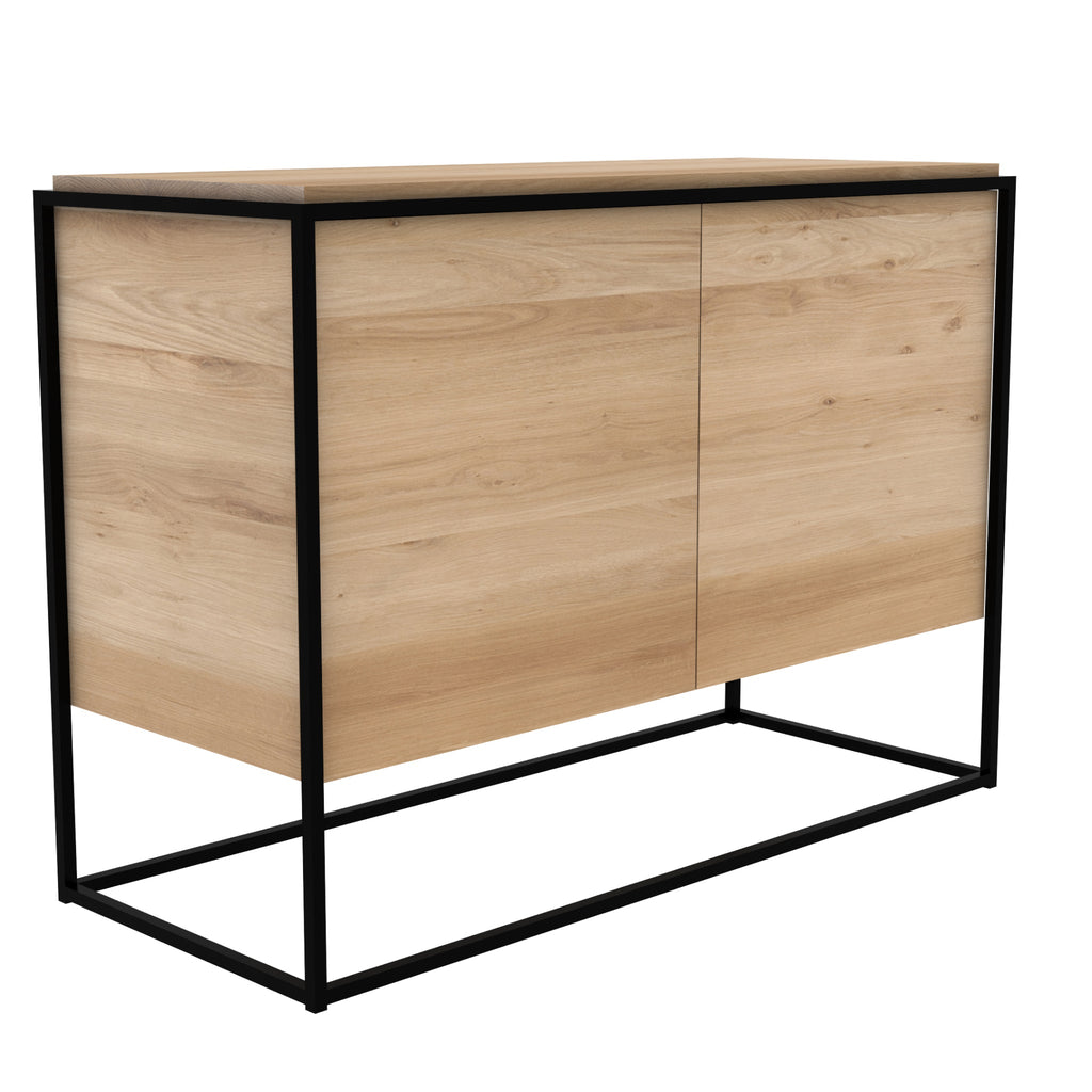 Oak Monolit sideboard - Sage Interiorsethnicraft