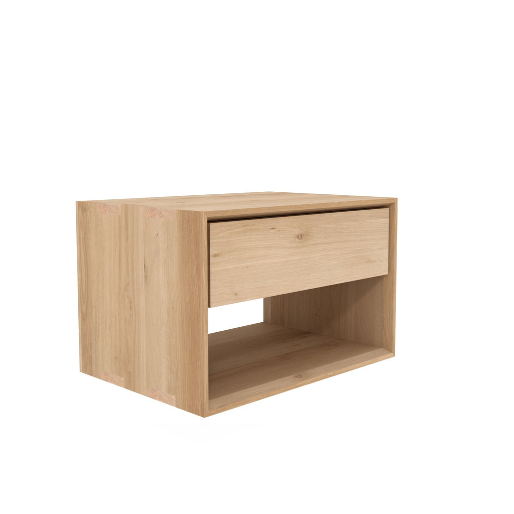 Oak Nordic II Bedside Table - Sage Interiorsethnicraftnight stand