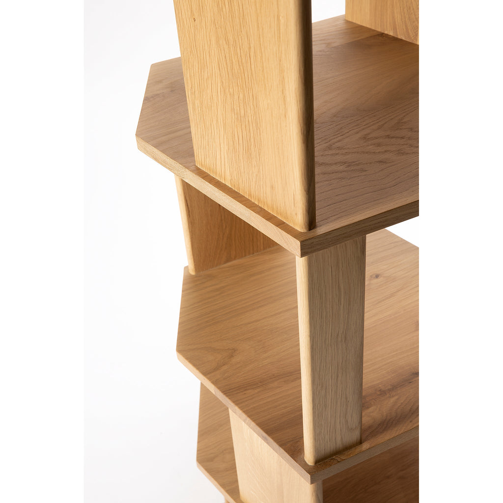 Oak Stairs column 18 x 18 x 80 - Sage InteriorsETHNICRAFT