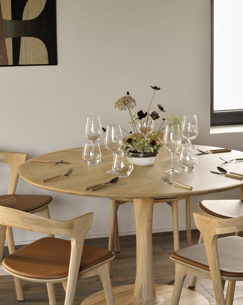 Oak Torsion dining table - Sage InteriorsEthnicraftDining Table