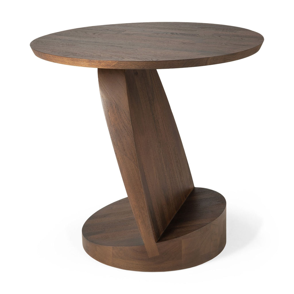 Oblic Side Table, Teak - Sage InteriorsethnicraftSide Table