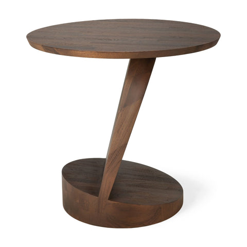 Oblic Side Table, Teak - Sage InteriorsethnicraftSide Table