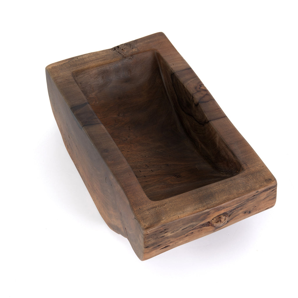 Ochre Reclaimed Wood Bowl - Sage InteriorsFHbowl