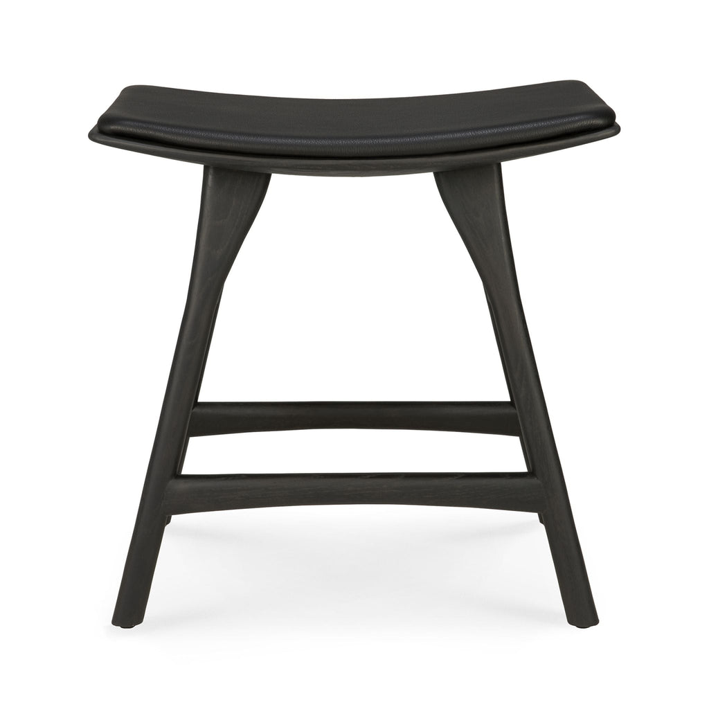 Osso Stool, Black Oak - Sage Interiorsethnicraft