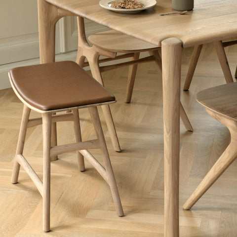 Osso Stool, Oak - Sage Interiorsethnicraft