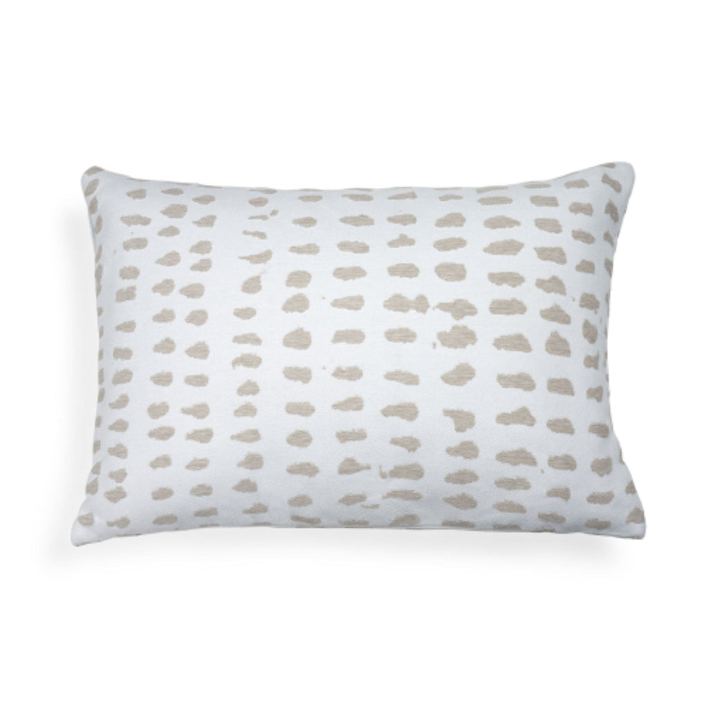 Outdoor Cushion, White Dots - Sage InteriorsethnicraftCushion