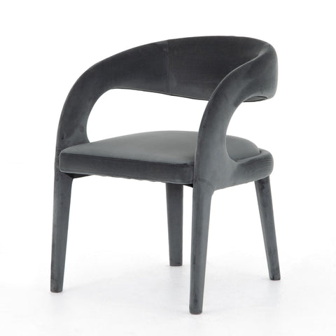 Owens Charcoal Velvet Dining Chair - Sage InteriorsFHDining Chair