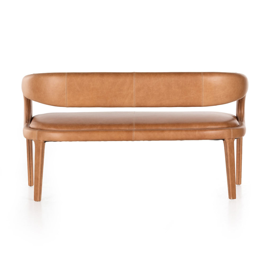 Owens Leather Accent Bench - Sage InteriorsFHAccent Bench