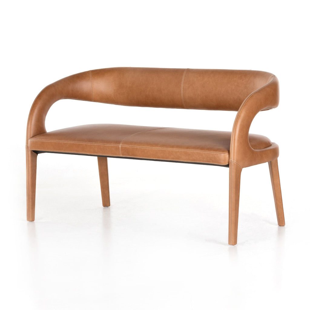 Owens Leather Accent Bench - Sage InteriorsFHAccent Bench