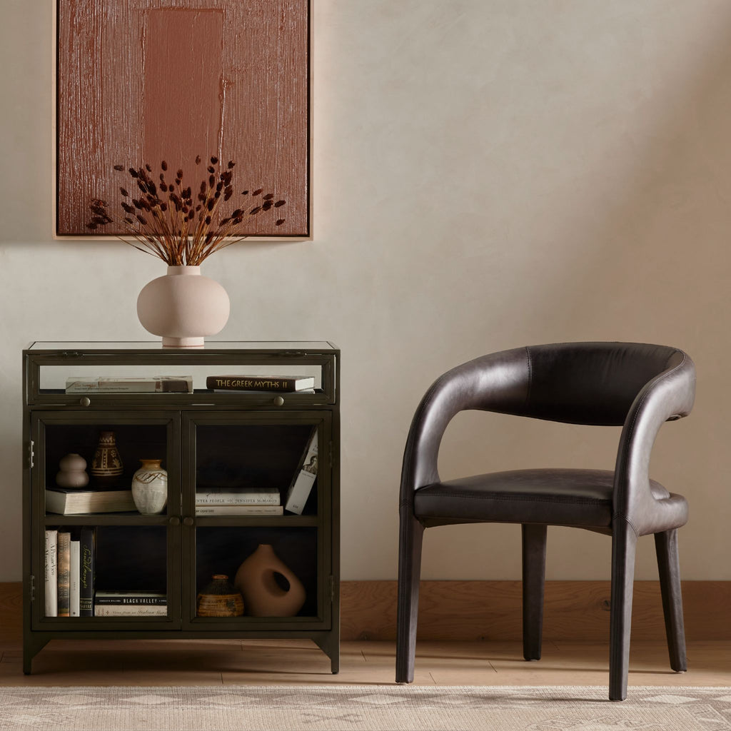 Owens Leather Dining Chair - Sage InteriorsFHDining Chair