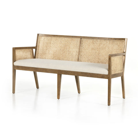 Parawood Caned Accent Bench - Sage InteriorsFHAccent Bench