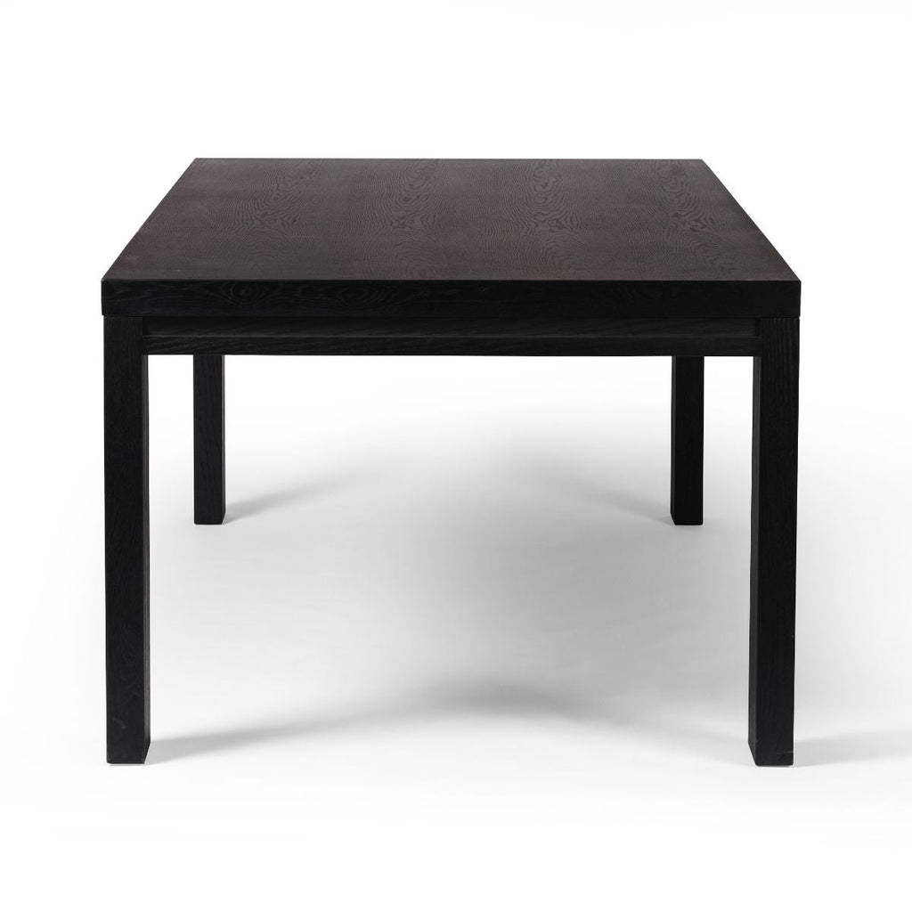 Parsons Dining Table, Matte Black Oak - Sage InteriorsFHDining Table