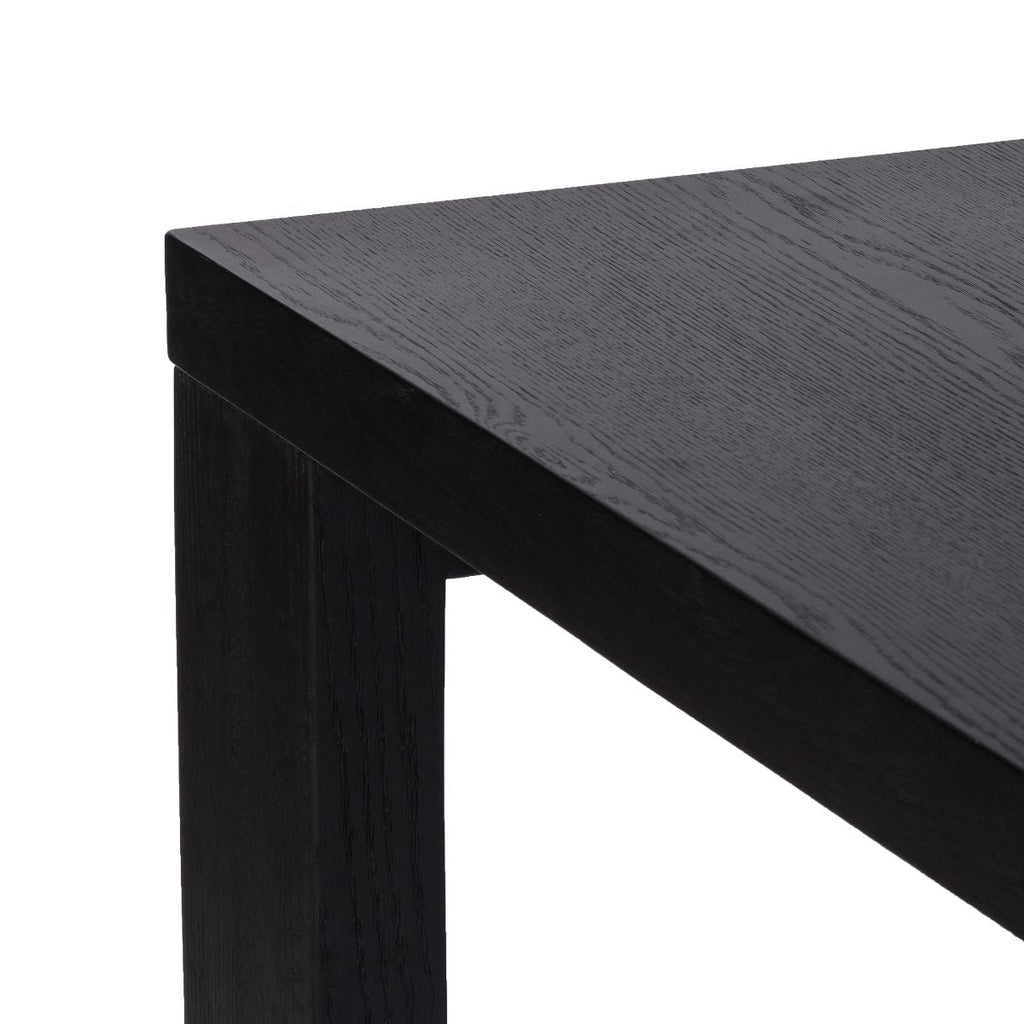 Parsons Dining Table, Matte Black Oak - Sage InteriorsFHDining Table