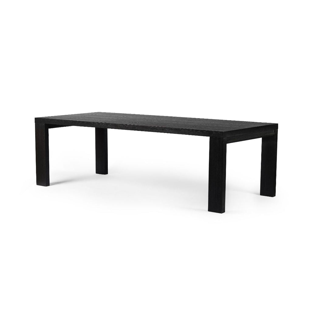 Parsons Dining Table, Matte Black Oak - Sage InteriorsFHDining Table