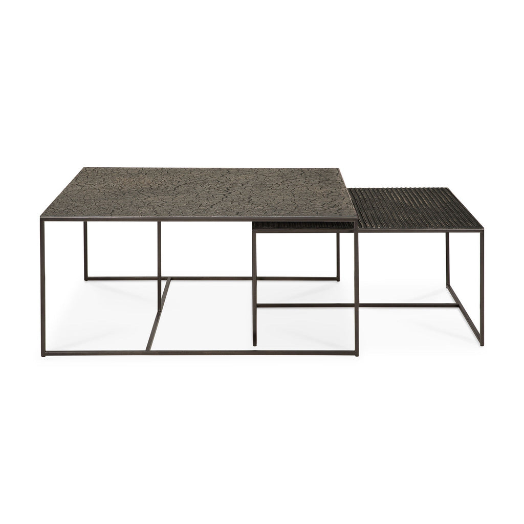 Pentagon Nesting Coffee Table Set - Sage Interiorsethnicraftcoffee Table