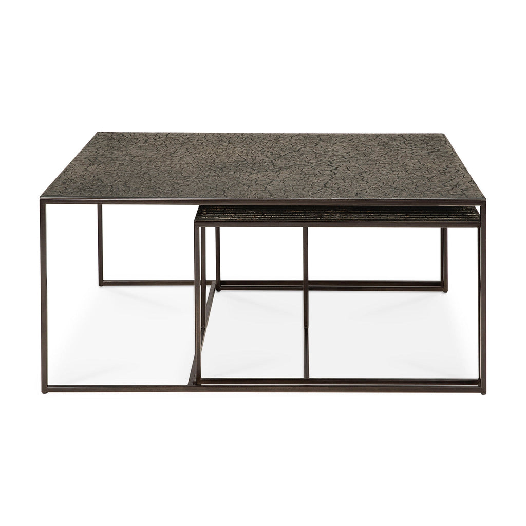 Pentagon Nesting Coffee Table Set - Sage Interiorsethnicraftcoffee Table