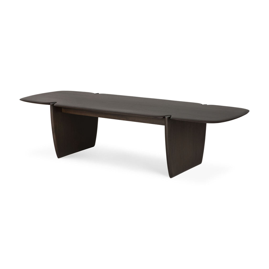 PI Coffee Table, Mahogany Dark Brown, Rectangular - Sage Interiorsethnicraftcoffee table