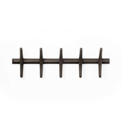 PI Wall Coat Rack, Mohagany Brown - Sage InteriorsethnicraftDecor